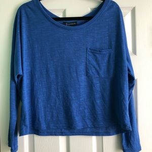 Cotton on blue top